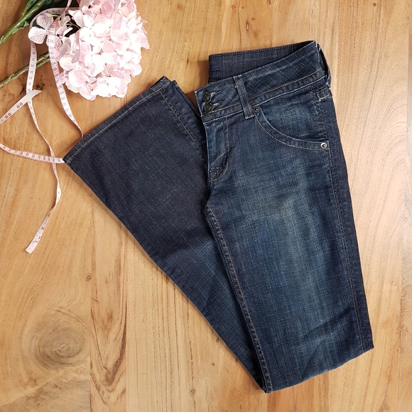 Hudson - Low Rise Boot Cut Jeans - Sz 27 - Picture 2 of 16